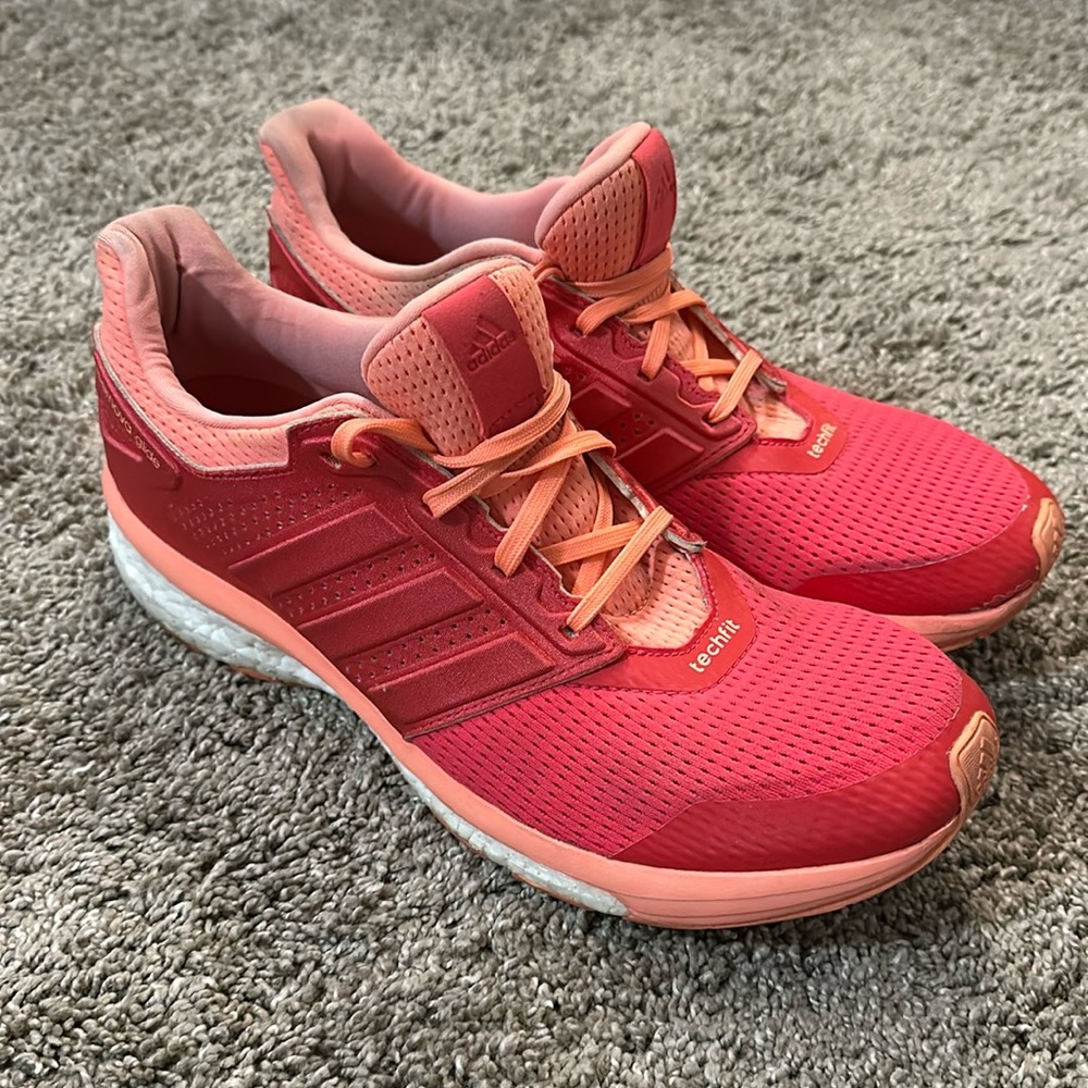 Adidas Women Shoe Supernova Glide Boost  Size 11 Athletic Running Pre Owned